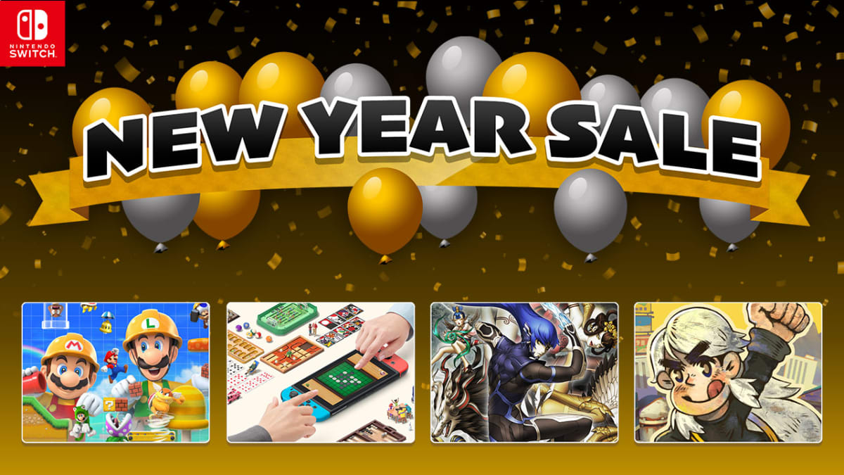 Kick off 2022 with the Nintendo eShop New Year sale News